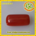 Red Coral Ratti-18.25(16.50ct)Premium Quality Spotless Italian Munga Redcoral 